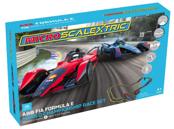 Micro Scalextric Formula E - Battery Powered Race Set